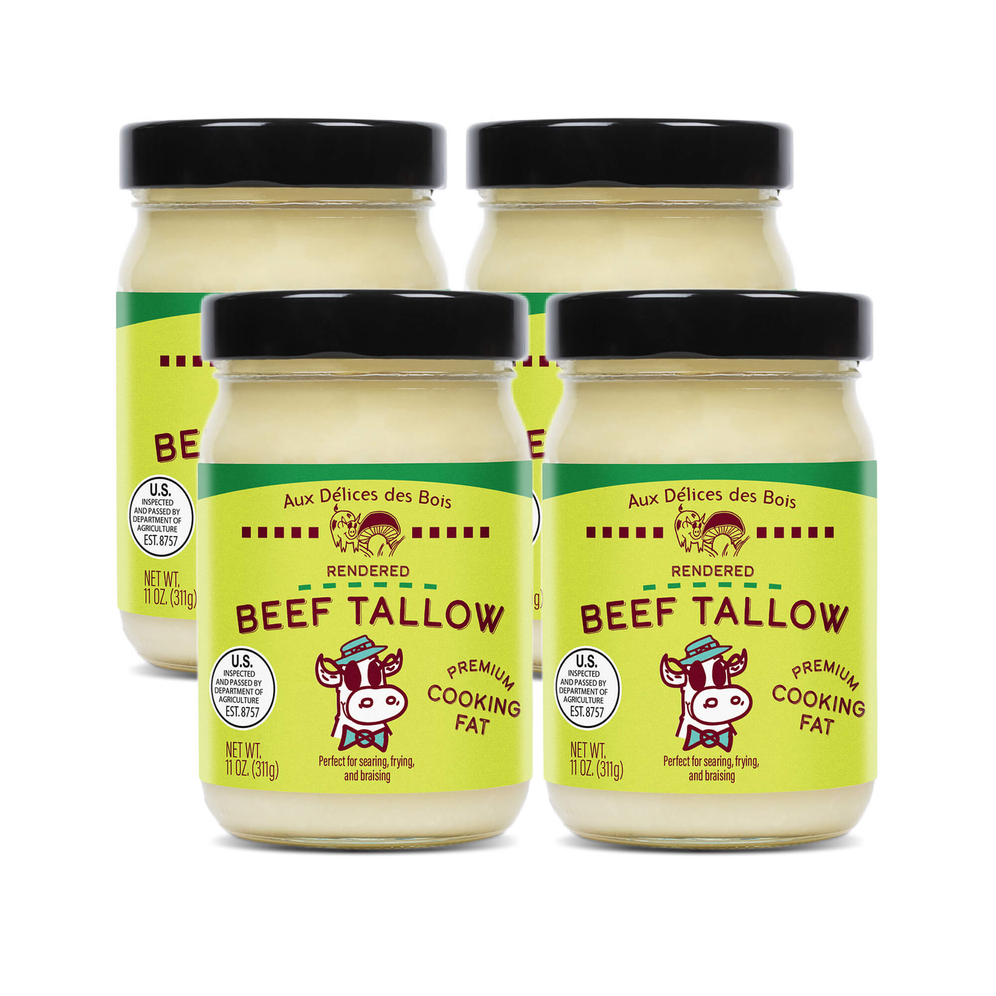 Beef Tallow Jars