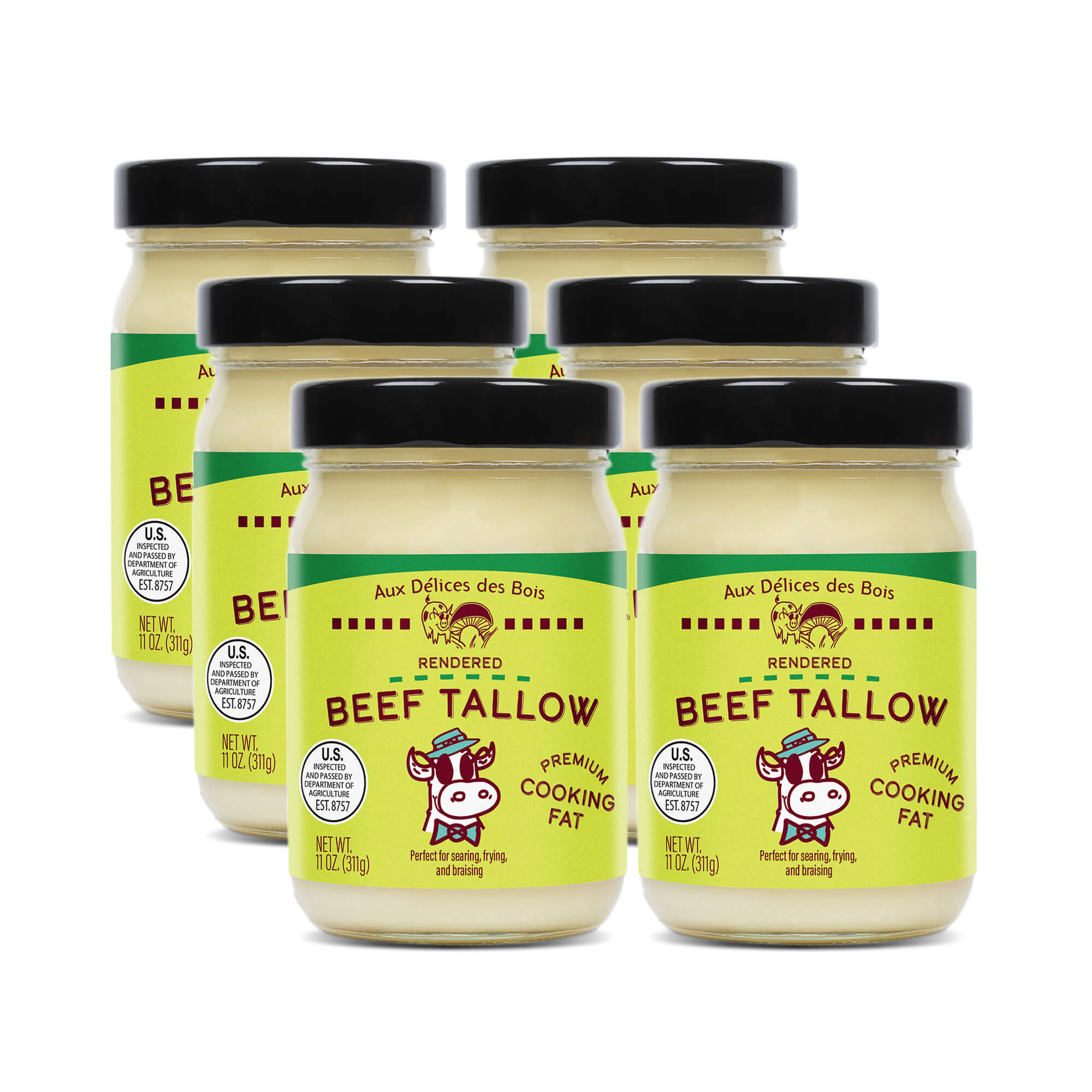 Beef Tallow Jars