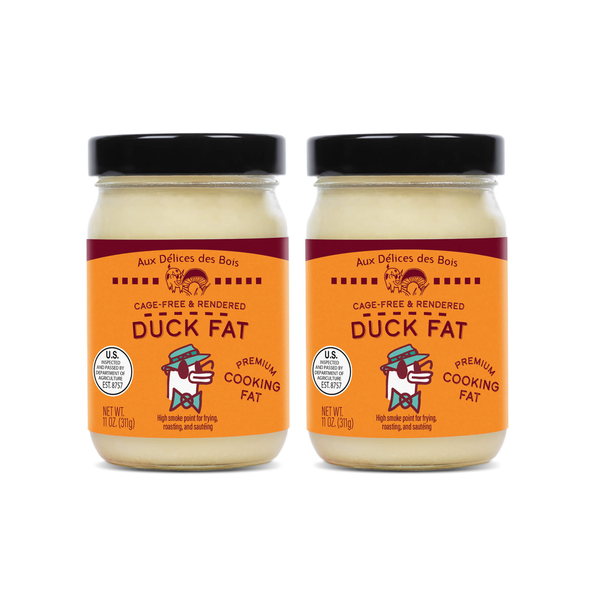 Cage-Free Duck Fat Jars