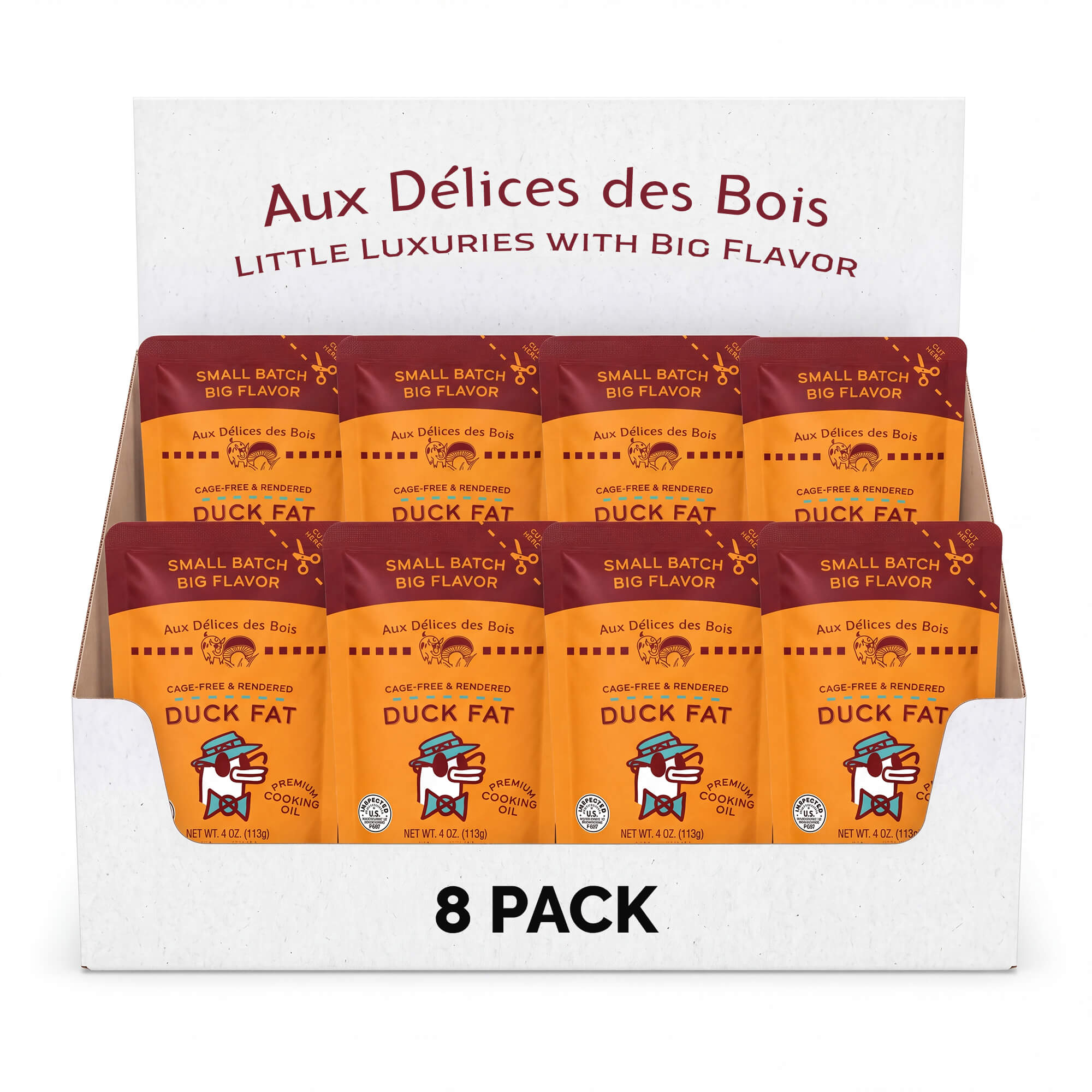 Cage-Free Duck Fat Pouches